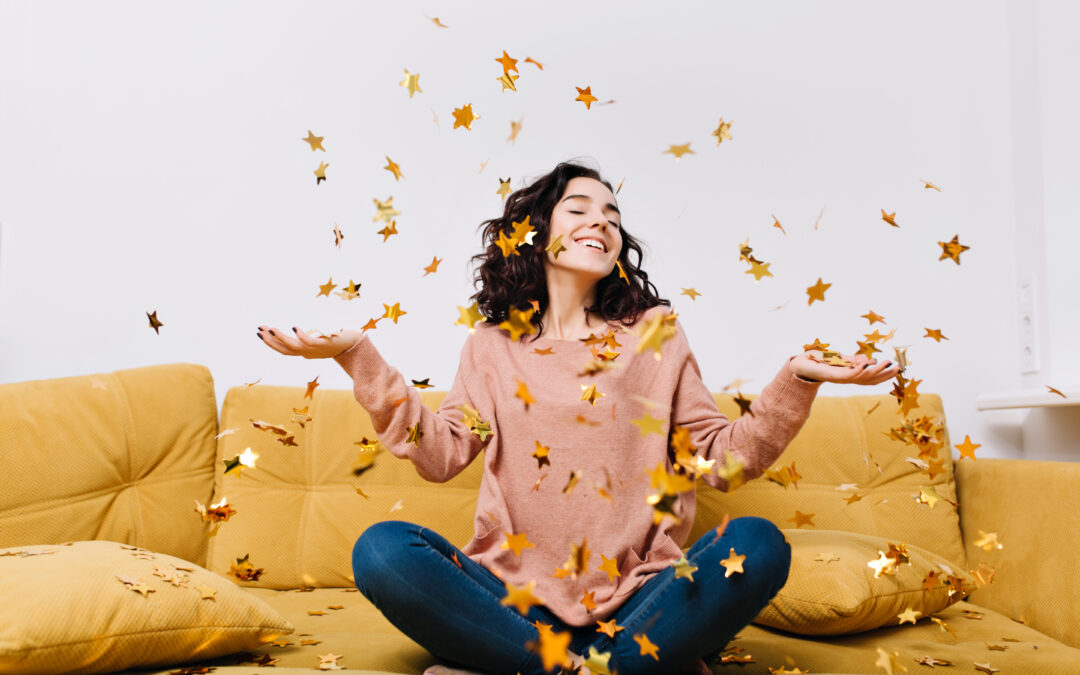 gioia, felicità, pensiero positivo. serenità