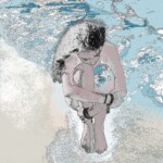 NOI "grandi" stiamo rovinando l'ambiente che risponde con rappresaglie climatiche spaventose. creo quadri per non spegnere questa coscienza. Progetto "generazione ambiente" di EKart - serie su tela. Quadro "Erica". Di EKart