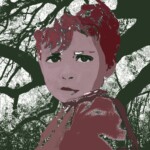 NOI "grandi" stiamo rovinando l'ambiente che risponde con rappresaglie climatiche spaventose. creo quadri per non spegnere questa coscienza. Progetto "generazione ambiente" di EKart - serie su tela. Quadro "Claudio". Di EKart